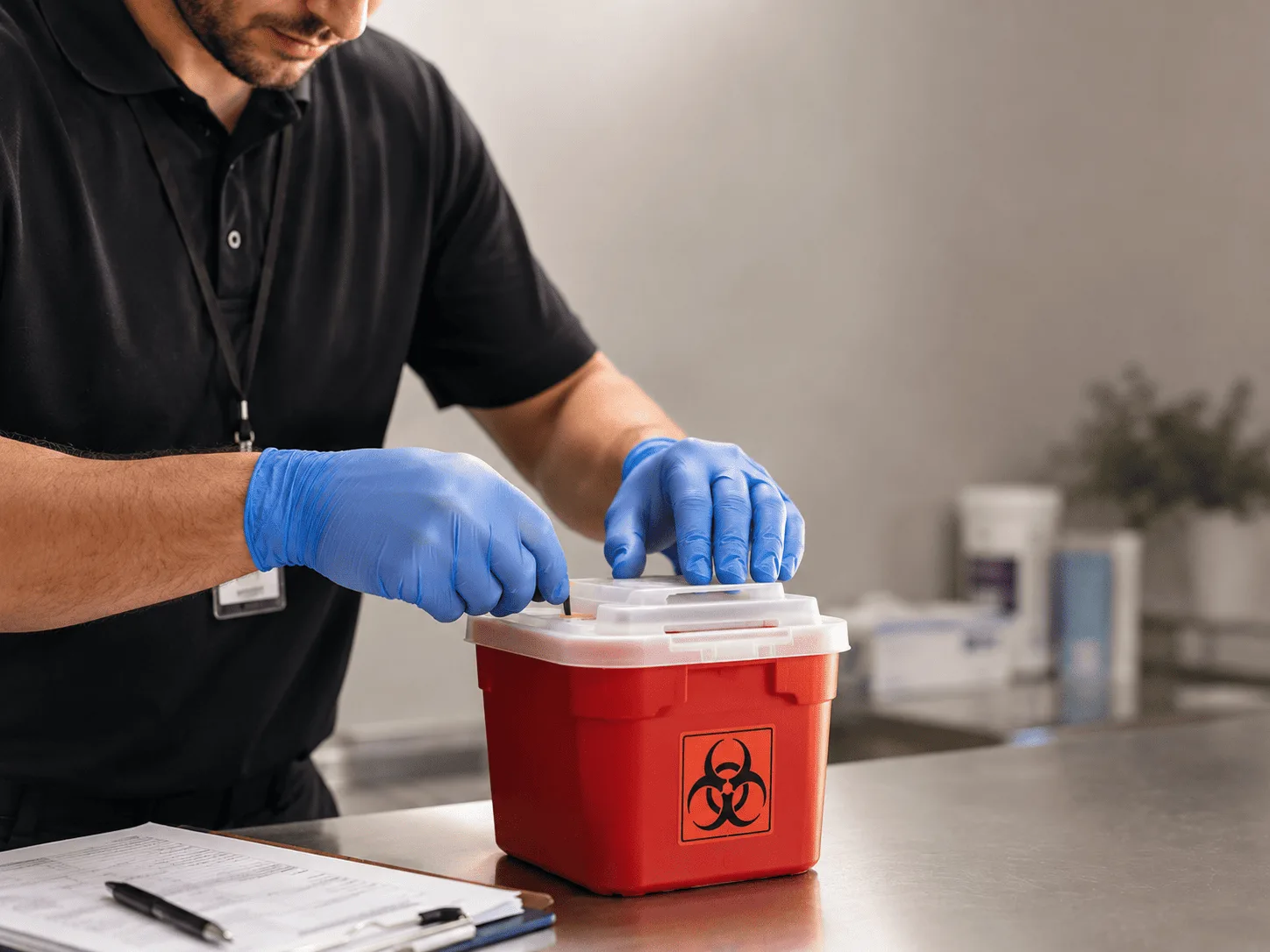 Why choose Sharps Waste Disposal in Fox, OK